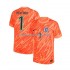 Camisola Inglaterra Pickford 1 Guarda-redes Homem Equipamento Primeiro Euro 2024 Manga Curta